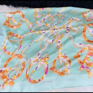 Salvatore Ferragamo Silk Scarf